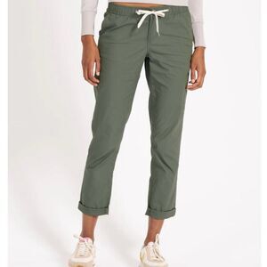 Vuori ripstop beige/taupe pants with drawstrings size Small